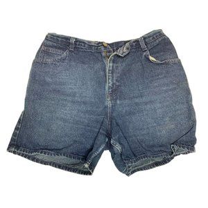 Gitano Womens Size 16 Jean Denim Shorts y2k High Rise Mom 5 in Inseam